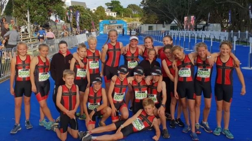 Huntley knock St Kentigerns off their national schools triathlon perch in New Plymouth